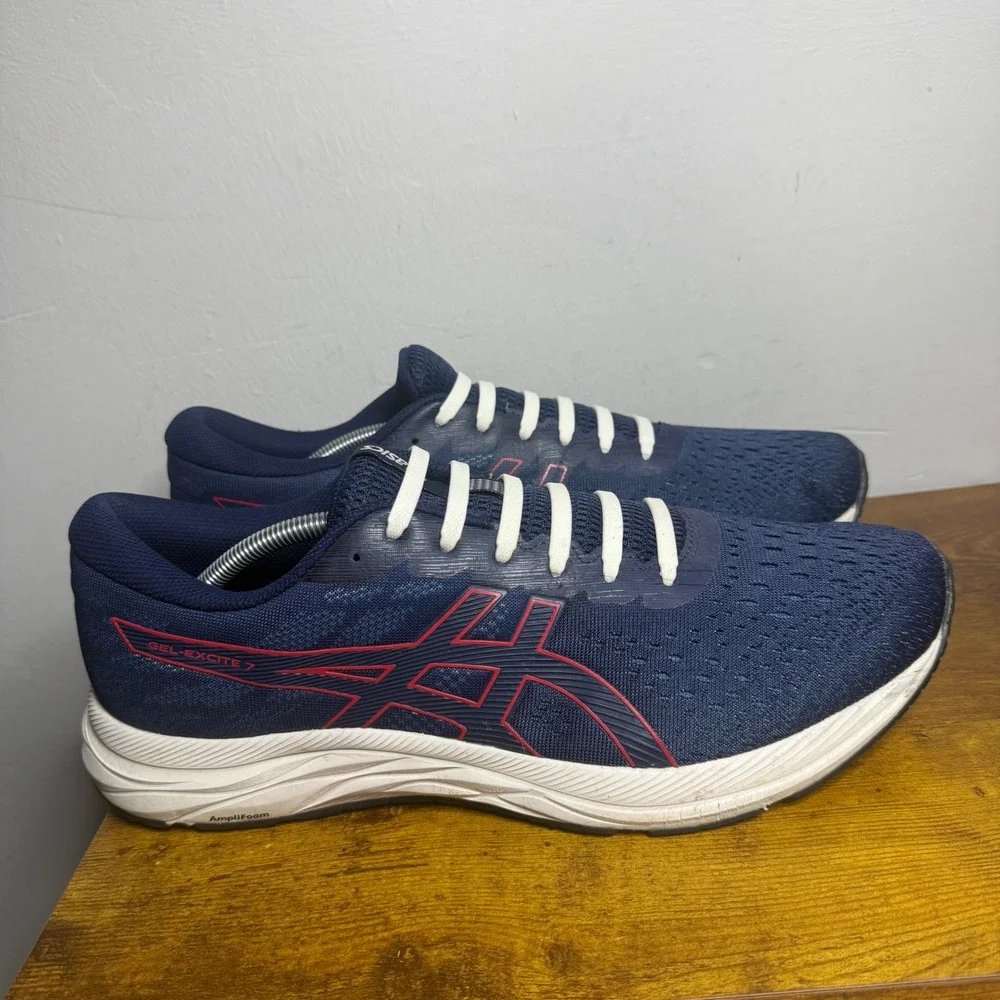 ASICS Gel-Excite 7 Running Shoes Mens Size 13 Navy Blue 1011A657